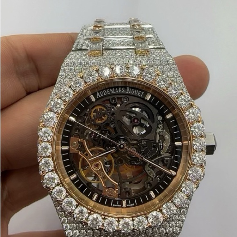 Audemars Piguet Diamond-Studded Skeleton Watch